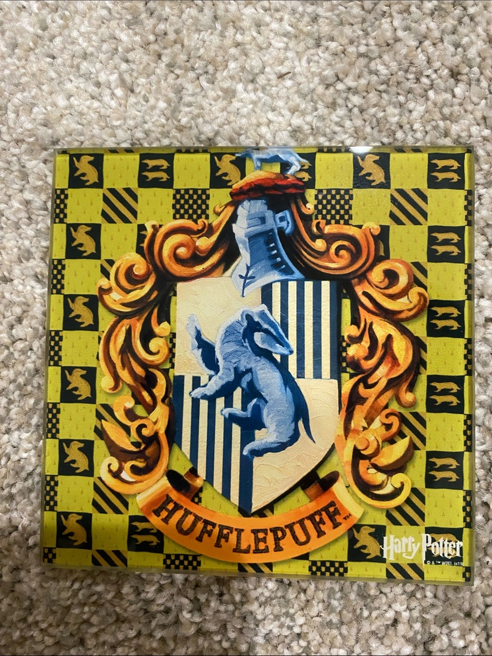 Set of 4 Harry Potter Glass Coasters - Picture 4 of 8